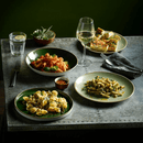 Stonecast Sorrel Green Coupe - bolle, 250 mm, Min. kjøp: 6 - for Storkjøkken - XL - Storkjøkken