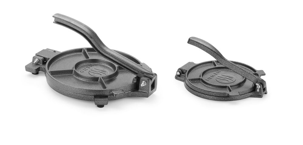 Støpejerns tortillapresse, 350x265x(H)170mm - for Storkjøkken - XL - Storkjøkken