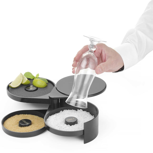 sukker - og saltglasskant, 200 x (H) 75 mm - for Storkjøkken - XL - Storkjøkken