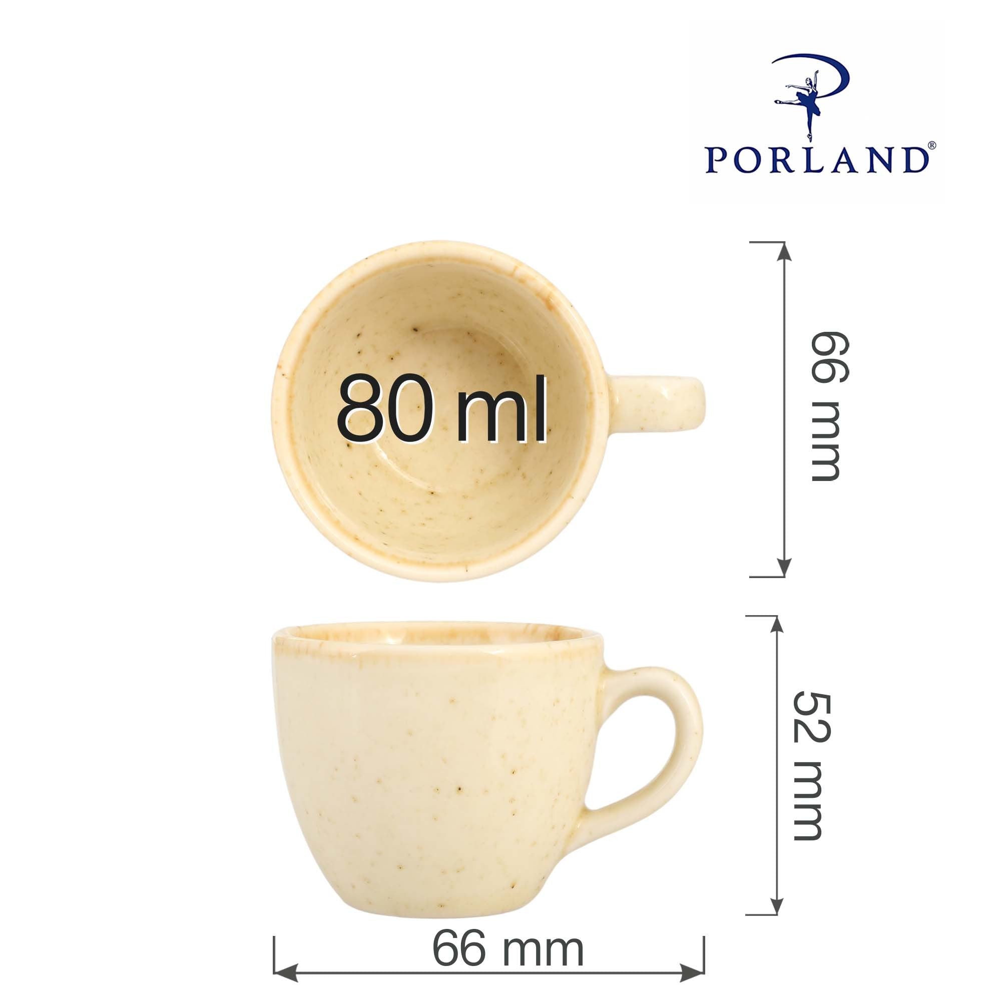 Sun elegant espressokopp, 80 ml - for Storkjøkken - XL - Storkjøkken