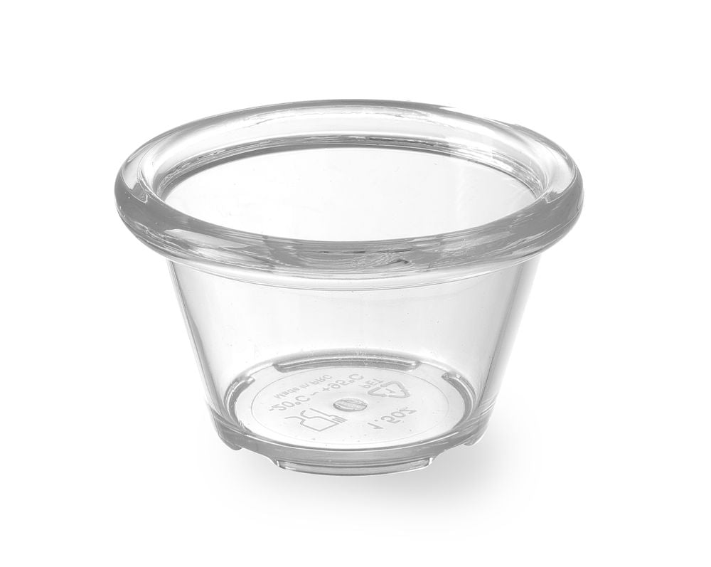 Suppe og sauseboller - Suppe og sauseboller - Ramekin - 12 stk, 0,045L, svart, 12 stk., Ø60X (H) 35mm - for Storkjøkken - XL - Storkjøkken