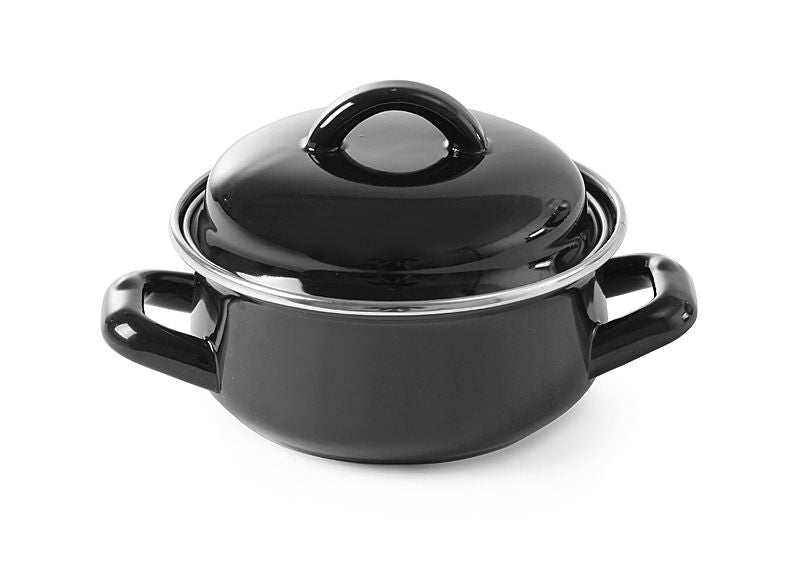 Suppe/Blåskjell kasserolle m/lokk - Blå - 0,5L - for Storkjøkken - XL - Storkjøkken