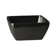 Svart firkantet bolle 19 x 19 cm, høyde 9 cm - for Storkjøkken - XL - Storkjøkken