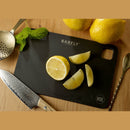 Svart skjærebrett, 150x230mm - for Storkjøkken - XL - Storkjøkken