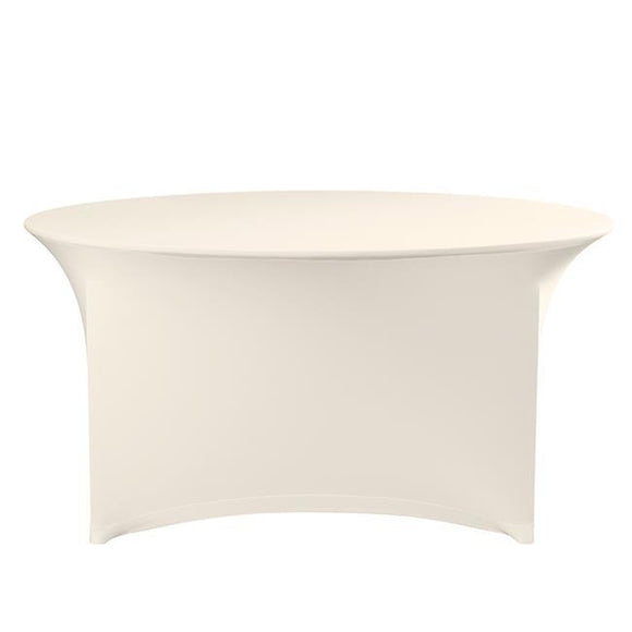 Symposium rundt bordduk, kremfarget, Ø 120 x (H) 76 mm - for Storkjøkken - XL - Storkjøkken