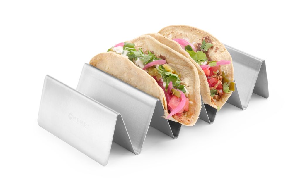 Tacoholder, 2 spor, 135x115x (H) 50mm - for Storkjøkken - XL - Storkjøkken