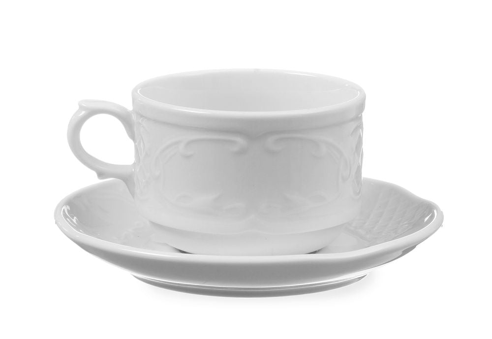 Tallerken for kaffe og Cappuccino Kopp Ø138mm, Min. kjøp: 12 - for Storkjøkken - XL - Storkjøkken