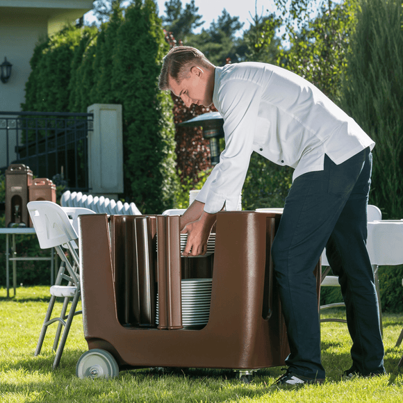 Tallerkenvogn, 930x720x(H)800mm - for Storkjøkken - XL - Storkjøkken