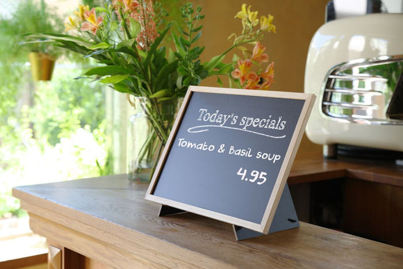 Tavle med stativ, 400x600mm - for Storkjøkken - XL - Storkjøkken