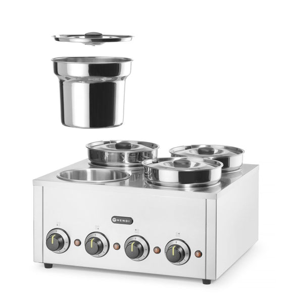 Termosystem 4, HENDI, 16L, 220 - 240V/800W, 506x509x(H)298mm - for Storkjøkken - XL - Storkjøkken