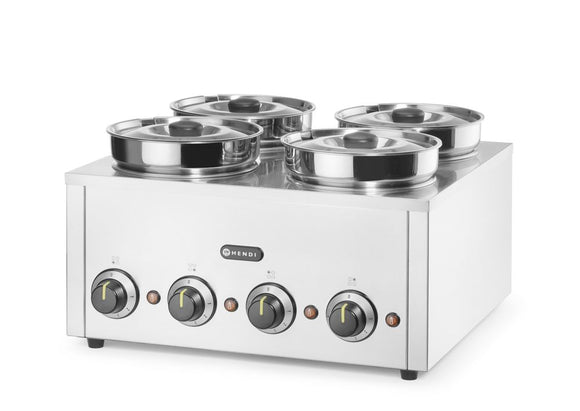 Termosystem 4, HENDI, 16L, 220 - 240V/800W, 506x509x(H)298mm - for Storkjøkken - XL - Storkjøkken