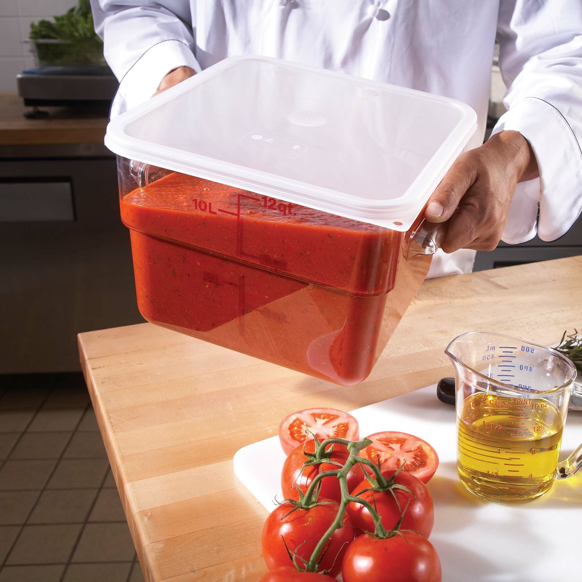 Tetningsdeksel Cambro Camwear 11,4 l, 17,2 l, 20,8 l - for Storkjøkken - XL - Storkjøkken