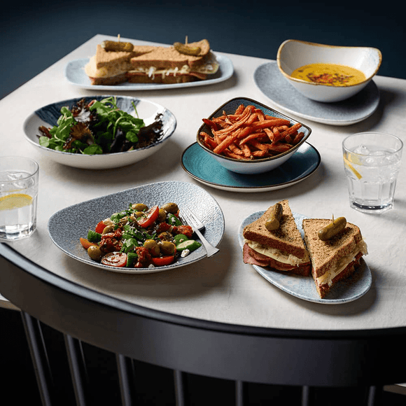 Tide Black Coupé - skål, 250 mm, Min. kjøp: 6 - for Storkjøkken - XL - Storkjøkken