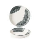 Tide Black Organic Dypkantet Tallerken, 230 mm, Min. kjøp: 6 - for Storkjøkken - XL - Storkjøkken