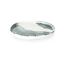 Tide Black Organic Fat Tallerken med Kant, 250 mm, Min. kjøp: 6 - for Storkjøkken - XL - Storkjøkken