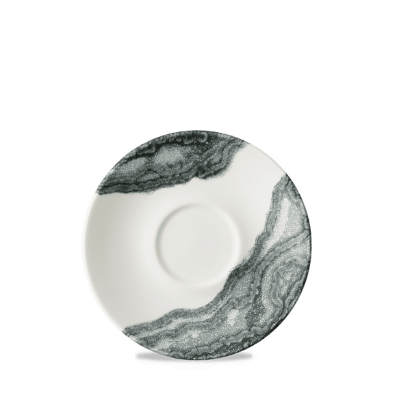 Tide svart kaffefat, 160 mm, Min. kjøp: 6 - for Storkjøkken - XL - Storkjøkken