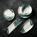 Tide svart porselensbrett, 320x110mm, Min. kjøp: 6 - for Storkjøkken - XL - Storkjøkken