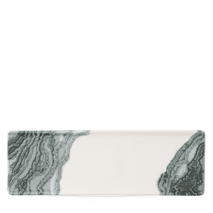 Tide svart porselensbrett, 320x110mm, Min. kjøp: 6 - for Storkjøkken - XL - Storkjøkken
