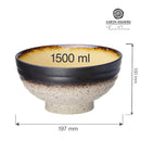 Topaz asiatisk bolle, 197 mm, Min. kjøp: 3 - for Storkjøkken - XL - Storkjøkken