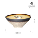 Topaz konisk skål, 225 x (H) 90 mm, Min. kjøp: 2 - for Storkjøkken - XL - Storkjøkken