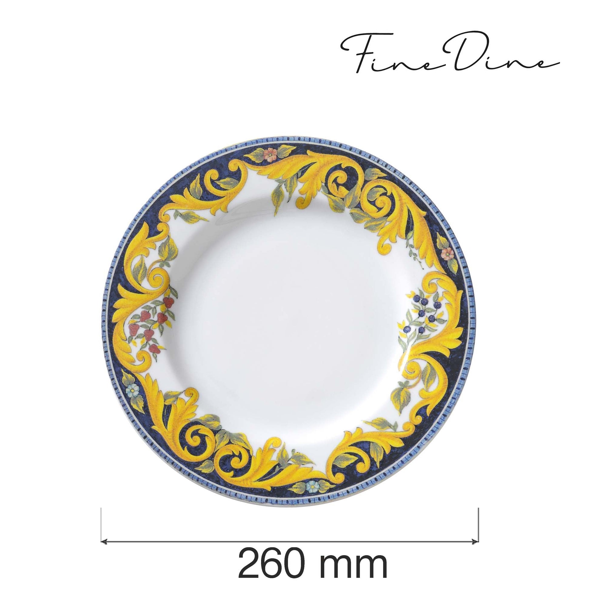 Toscana flat tallerken, 260 mm 779514), Min. kjøp: 6 - for Storkjøkken - XL - Storkjøkken