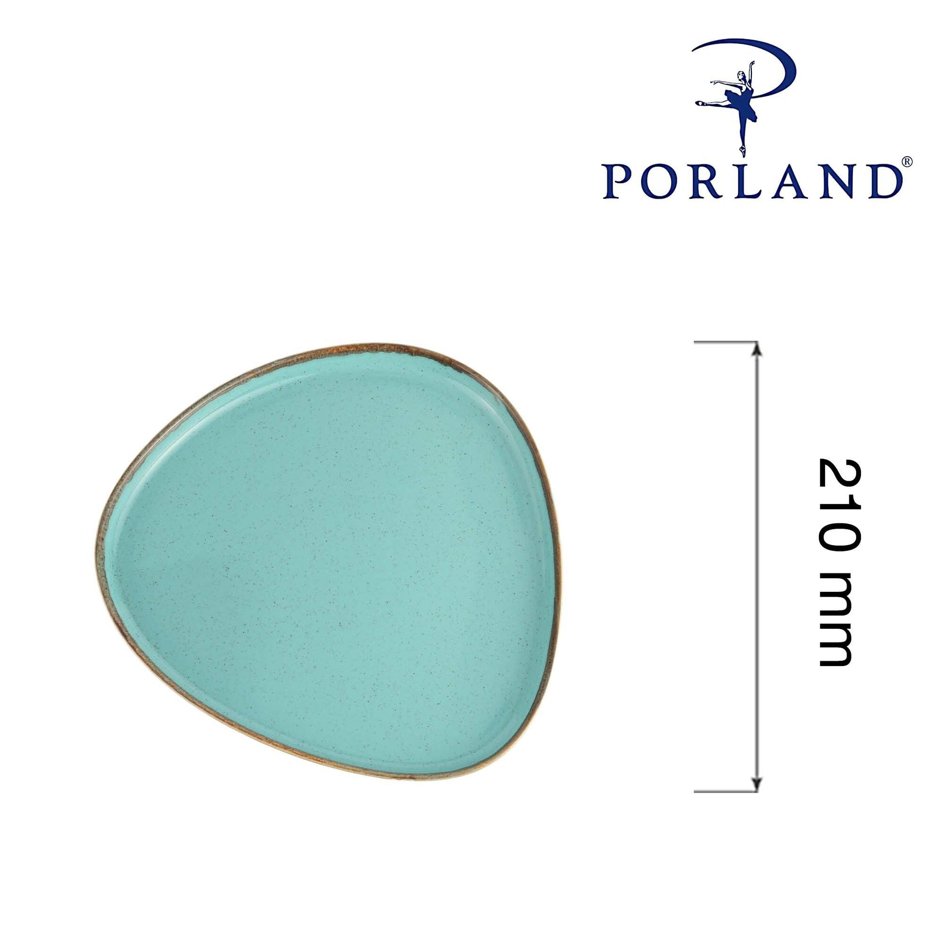 Trekantet plate Laguna, 210 mm, Min. kjøp: 6 - for Storkjøkken - XL - Storkjøkken