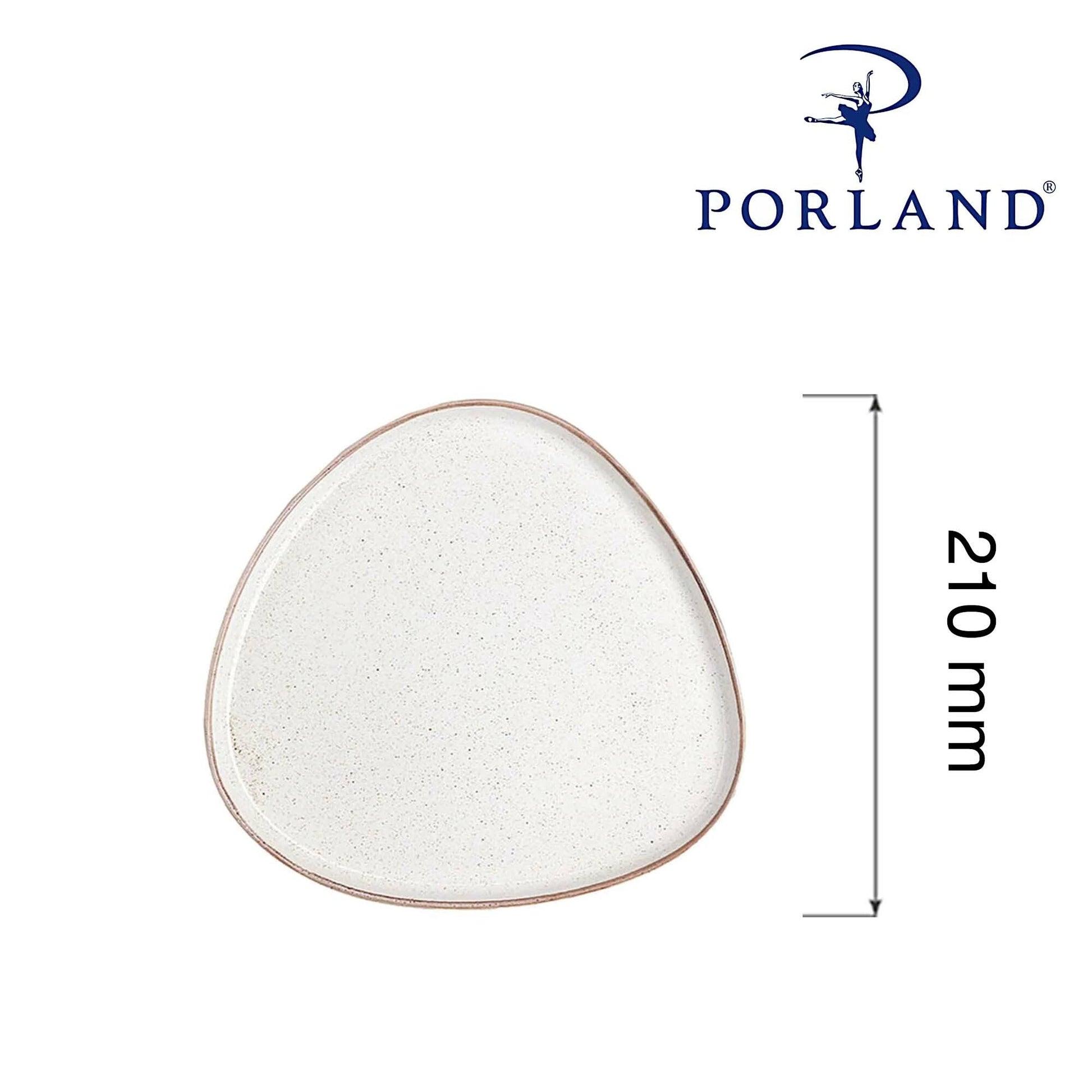 Trekantet plate sand, 210 mm, Min. kjøp: 6 - for Storkjøkken - XL - Storkjøkken