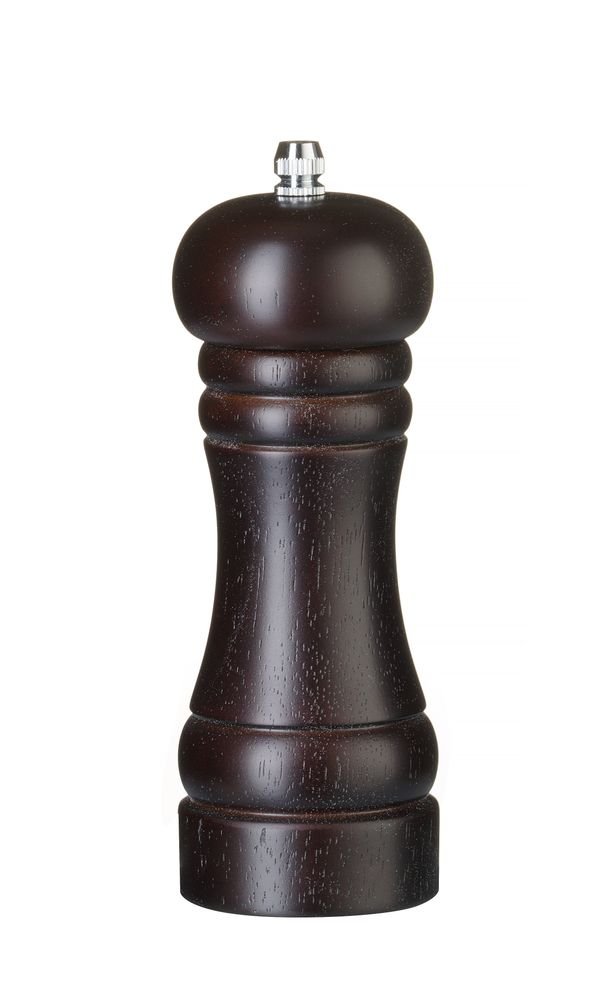 Trepepperkvern - Mørkt tre - 165mm - for Storkjøkken - XL - Storkjøkken