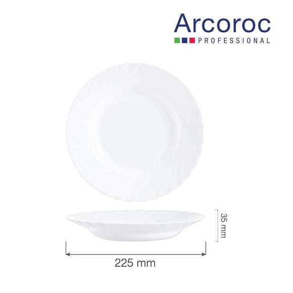 Trianon dyp tallerken, 225 x (H) 35 mm - for Storkjøkken - XL - Storkjøkken