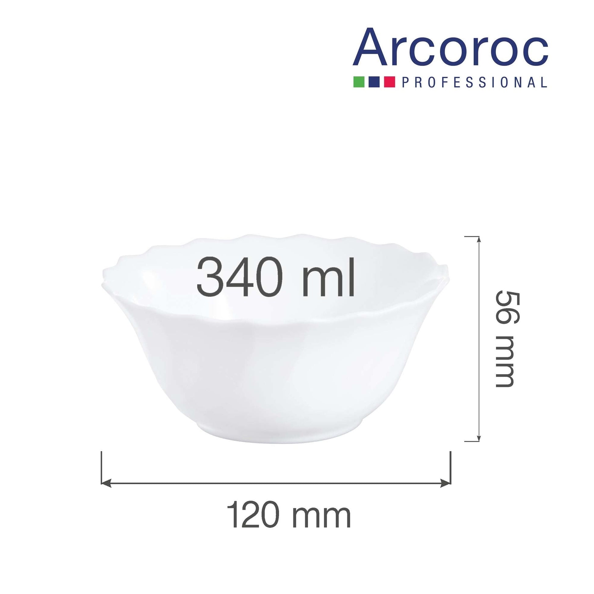 Trianon - skål, 120 x (H) 56 mm - for Storkjøkken - XL - Storkjøkken