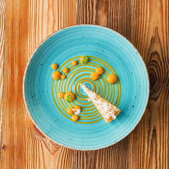 Turkus flatplate, 270 mm, Min. kjøp: 1 - for Storkjøkken - XL - Storkjøkken