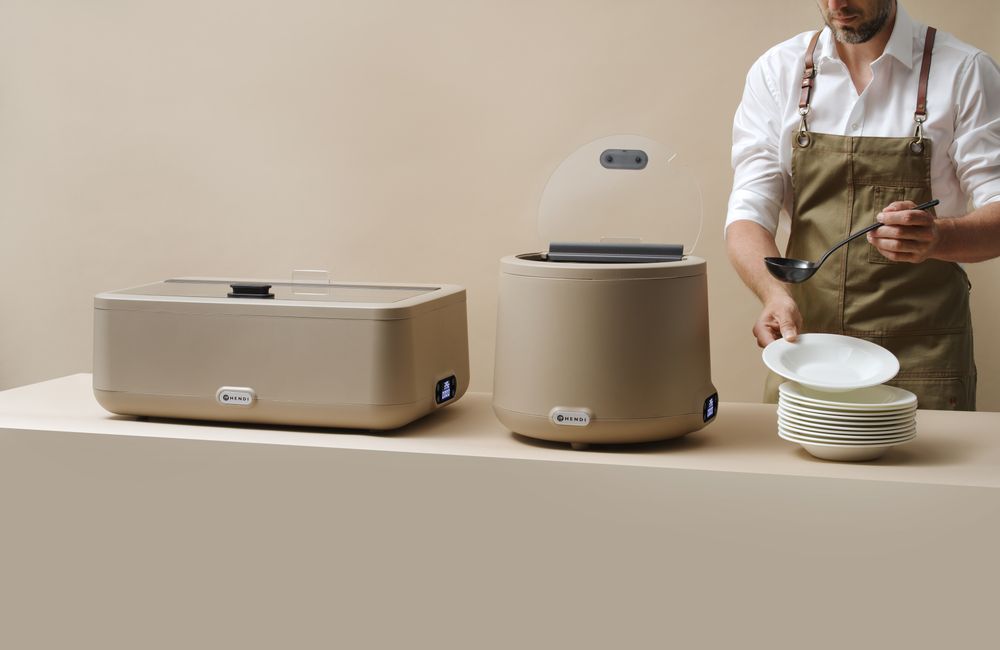 UNIQ Chafing dish - Beige - for Storkjøkken - XL - Storkjøkken