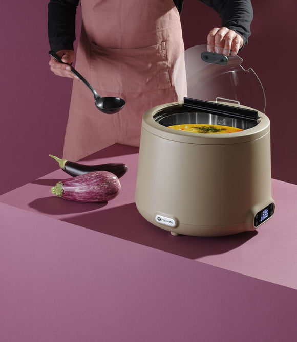 UNIQ Suppekjele, 8L - Beige - for Storkjøkken - XL - Storkjøkken