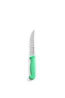 Universalkniv m/Granton Edge - Taggete - Grønn - 205mm - for Storkjøkken - XL - Storkjøkken