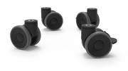 Unox kit med 4 hjul (2 m/brems) - for Storkjøkken - XL - Storkjøkken