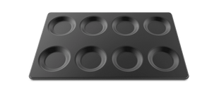 Unox stekebrett for egg GN1/1, 8 rom - for Storkjøkken - XL - Storkjøkken