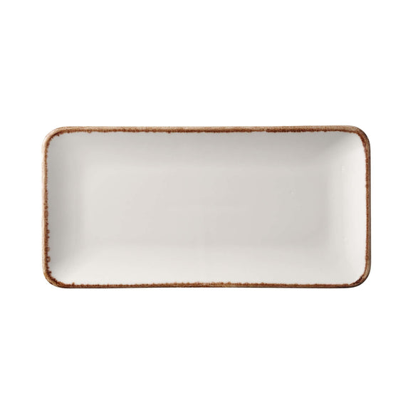 Vanilje rektangulær tallerken, 300x150mm, Min. kjøp: 6 - for Storkjøkken - XL - Storkjøkken