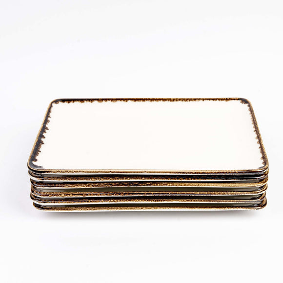 Vanilje rektangulær tallerken, 300x150mm, Min. kjøp: 6 - for Storkjøkken - XL - Storkjøkken