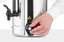 Vannkoker for varme drikker , 9L, Silver, 230V/2200W, 340x227X (H) 468mm - for Storkjøkken - XL - Storkjøkken