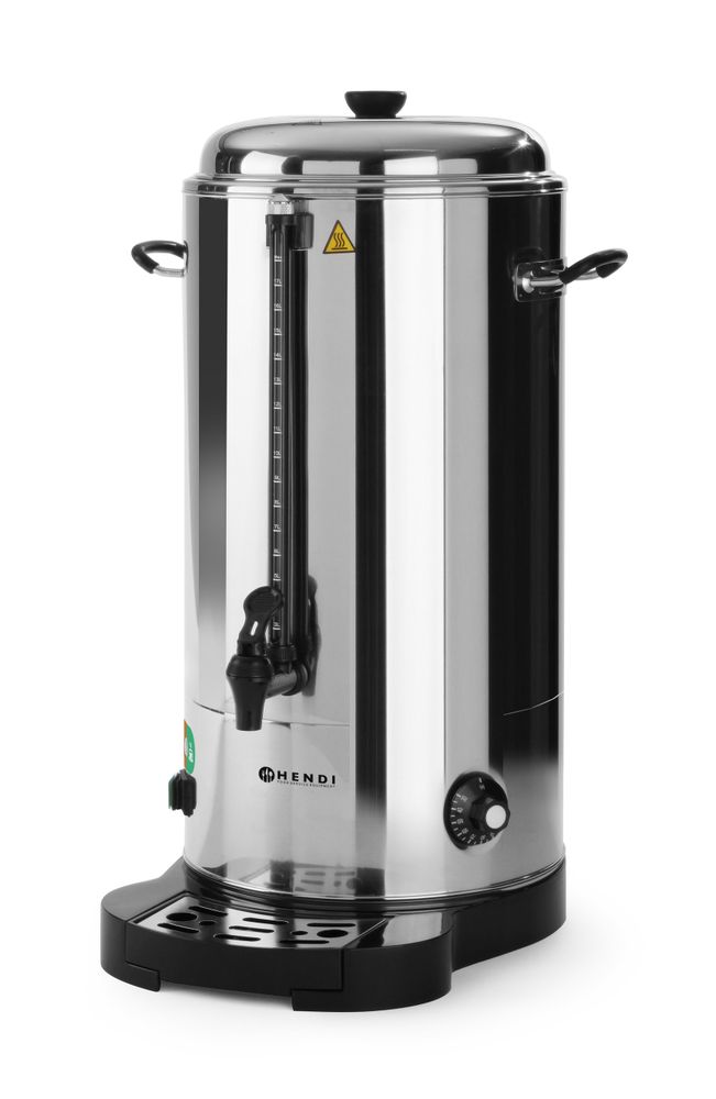 Vannkoker for varme drikker Double Walled, 9L, 230V/2200W, 343x345X (H) 517mm - for Storkjøkken - XL - Storkjøkken
