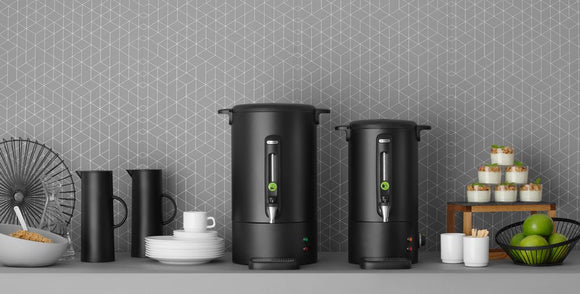 Vannkoker for varme drikker Matt svart - 9L - for Storkjøkken - XL - Storkjøkken