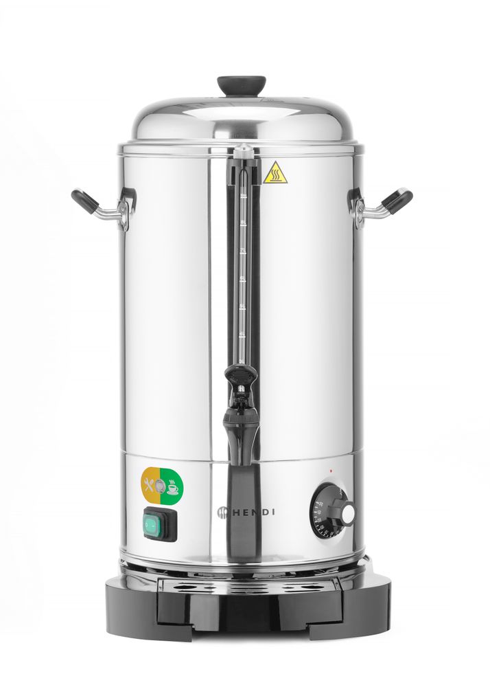 Vannkoker for varme drikker med dobbel vegg, 18L, 230V/2200W, 386x393x (H) 641mm - for Storkjøkken - XL - Storkjøkken