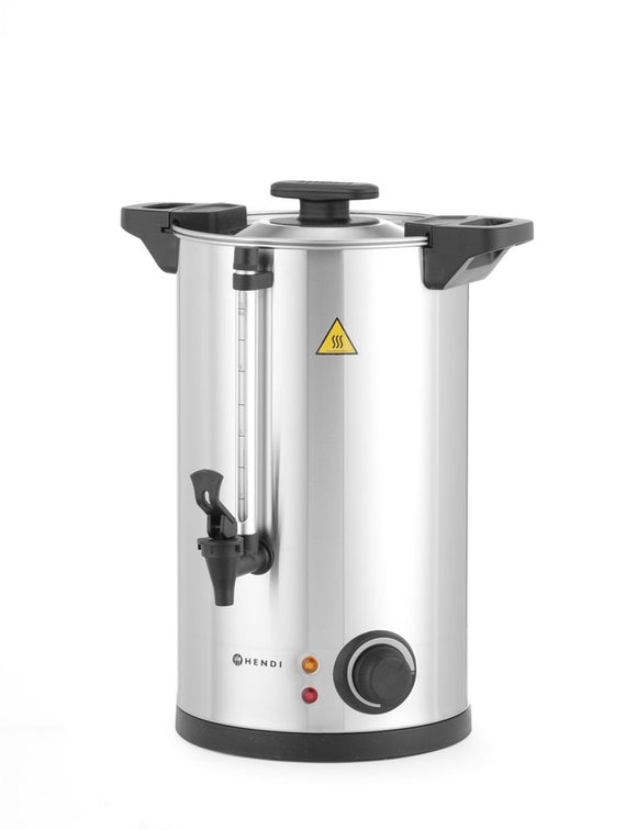 Varmdrikkekjele enkelvegget, 10L, 220 - 240V/1500W, 340x315x(H)430mm - for Storkjøkken - XL - Storkjøkken