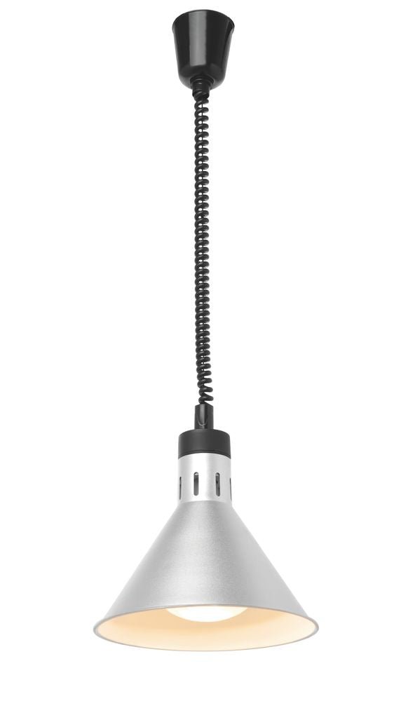 Varmelamper heve og senke Conical, svart, 230V/250W, Ø275X (H) 250mm - for Storkjøkken - XL - Storkjøkken