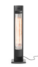 Varmeovn infrarød Tornado, svart, 230V/2000W, 150x262X (H) 1109mm - for Storkjøkken - XL - Storkjøkken