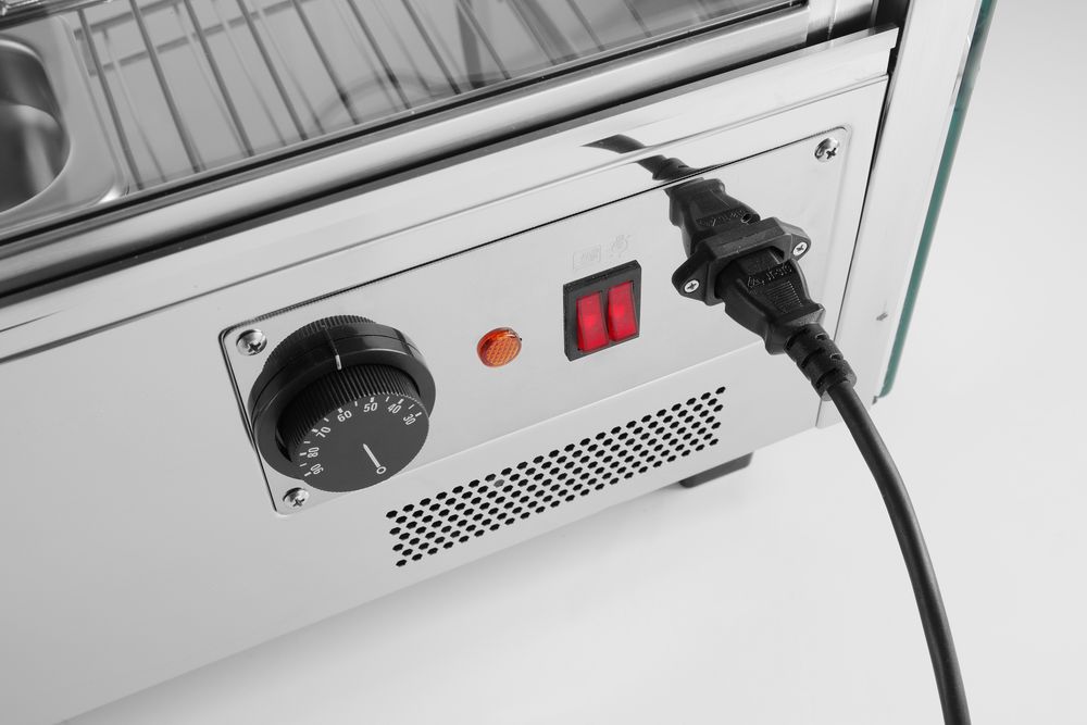 Varmeskap display, 160 liter, 230V/1500W, 857x568X (H) 686mm - for Storkjøkken - XL - Storkjøkken