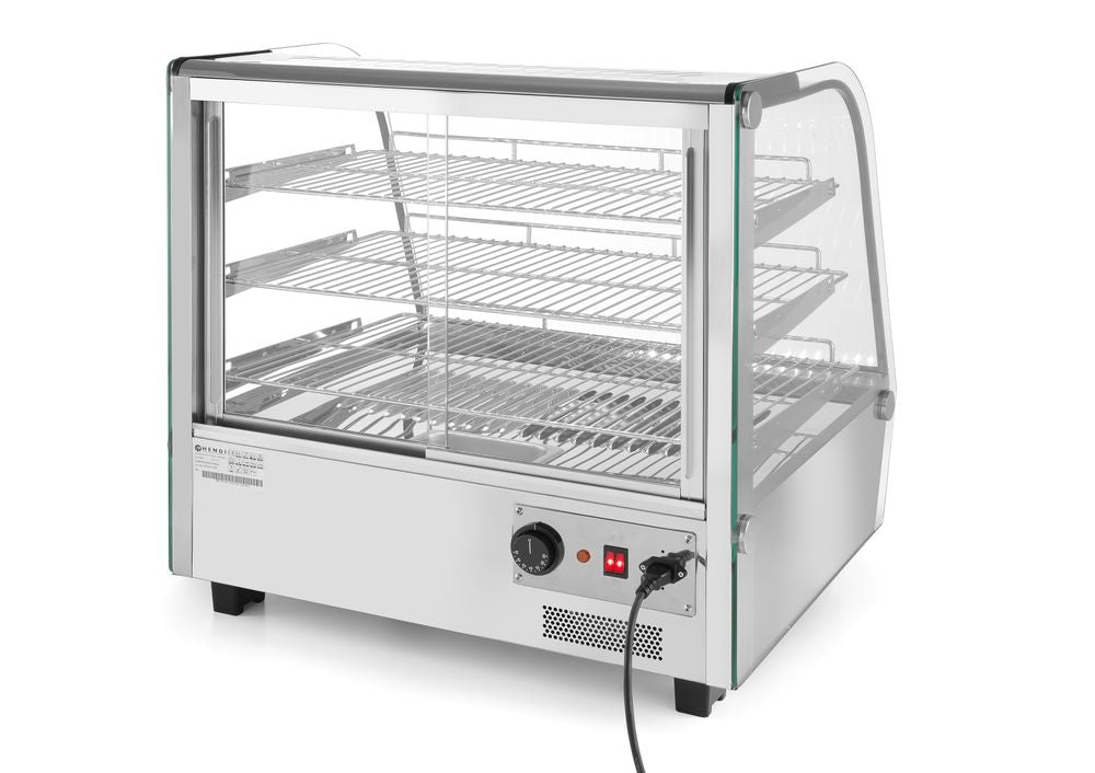 Varmeskap display, 160 liter, 230V/1500W, 857x568X (H) 686mm - for Storkjøkken - XL - Storkjøkken