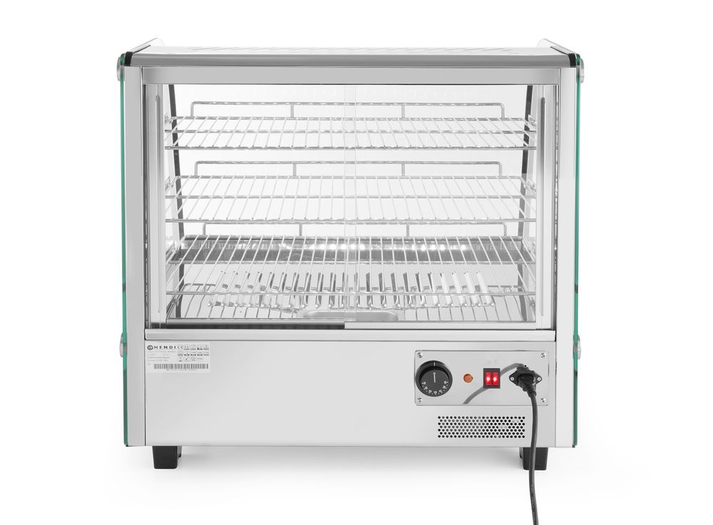 Varmeskap display, 160 liter, 230V/1500W, 857x568X (H) 686mm - for Storkjøkken - XL - Storkjøkken