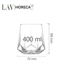 Verona whiskyglass 400 ml, LAV, Min. kjøp: 12 - for Storkjøkken - XL - Storkjøkken