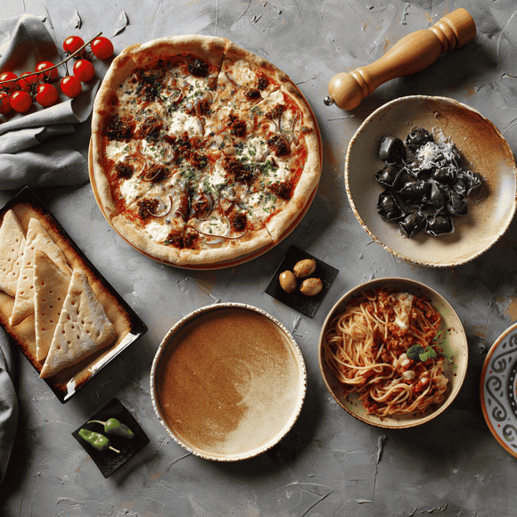 Vetro fingermat firkantet svart glassfat, 80x80mm, Min. kjøp: 6 - for Storkjøkken - XL - Storkjøkken